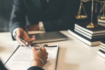 Signing legal documents